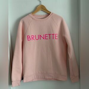 Brunette the Label: Sweatshirt -Size M/L (ptp approx 20in)